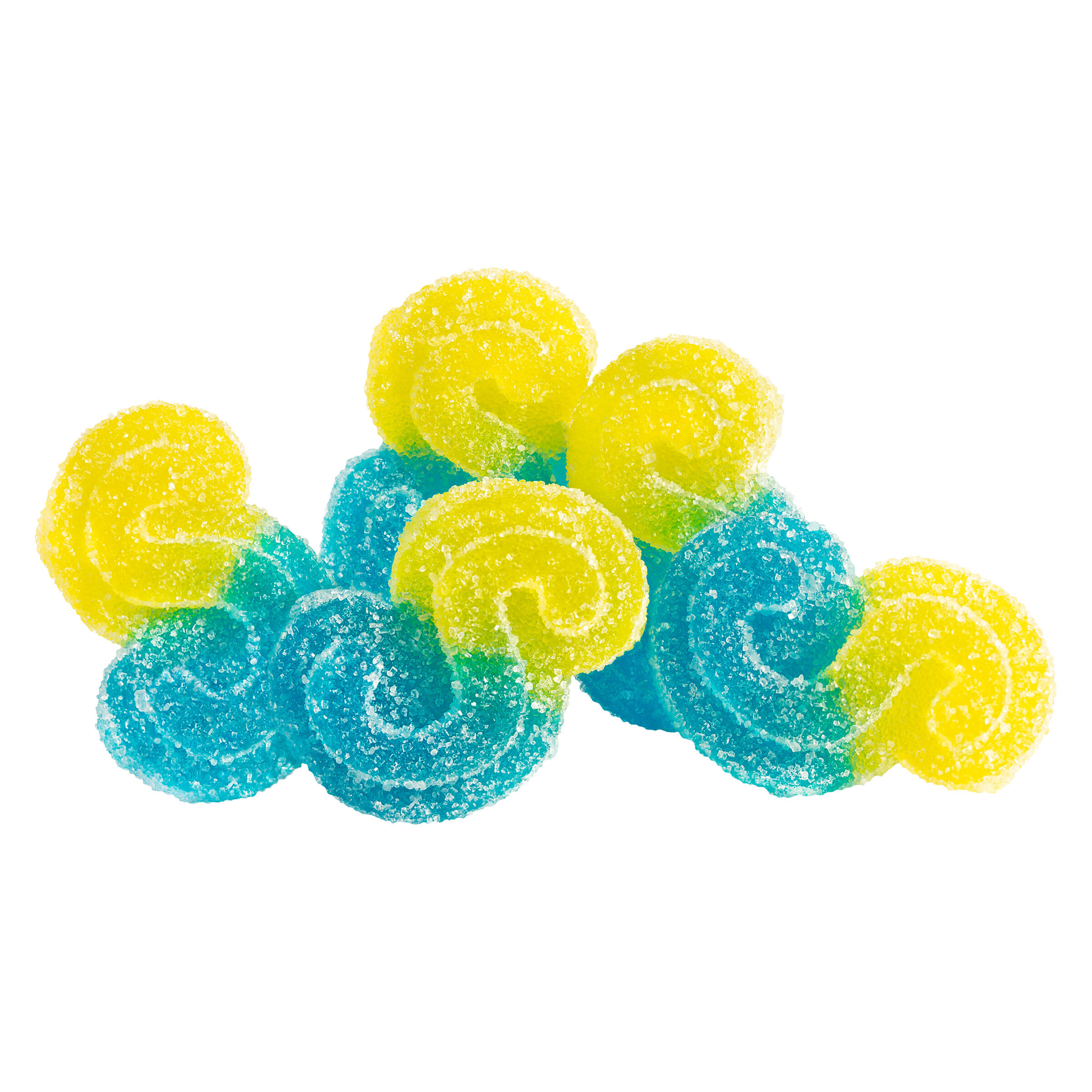 Spinach FEELZ - THC+THCV Blue Raspberry Lemonade (Full Tilt) Gummies - Spinach SOURZ - THC+THCV Blue Raspberry Lemonade (Full Tilt) Gummies - Sativa - 5 Pack