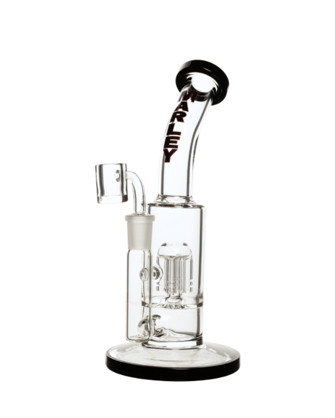 9" Marley Aqua Showerhead Dab Rig - Jade Green