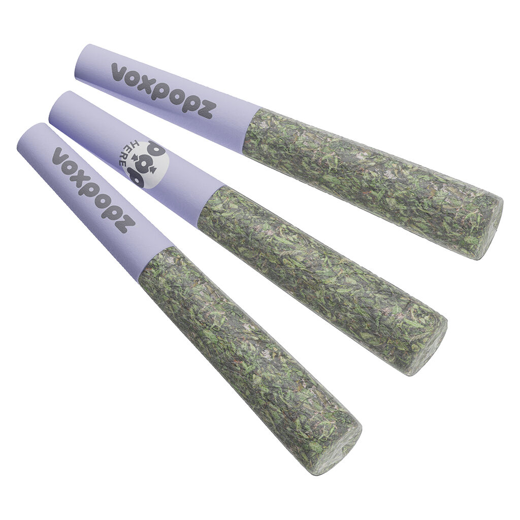 Vox Popz - Grape Ice Crushable Infused Pre-Roll - Indica - 3x0.5g