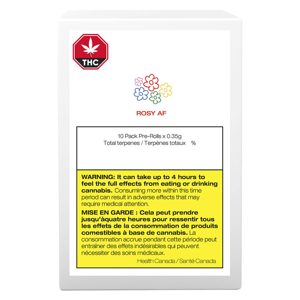 SuperFlower - Rosy AF Pre-Roll - SuperFlower - Rosy AF - 10x0.35g