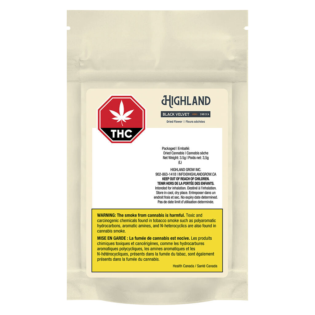 Highland Grow - Black Velvet