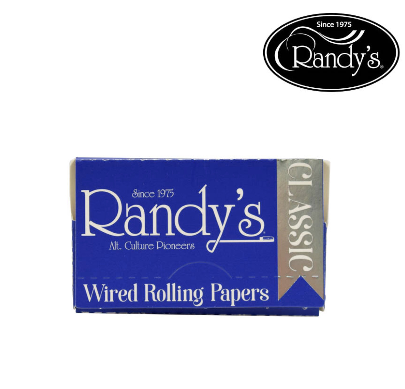 Randy's Silver Rolling Papers 1 1/4 24 per pack