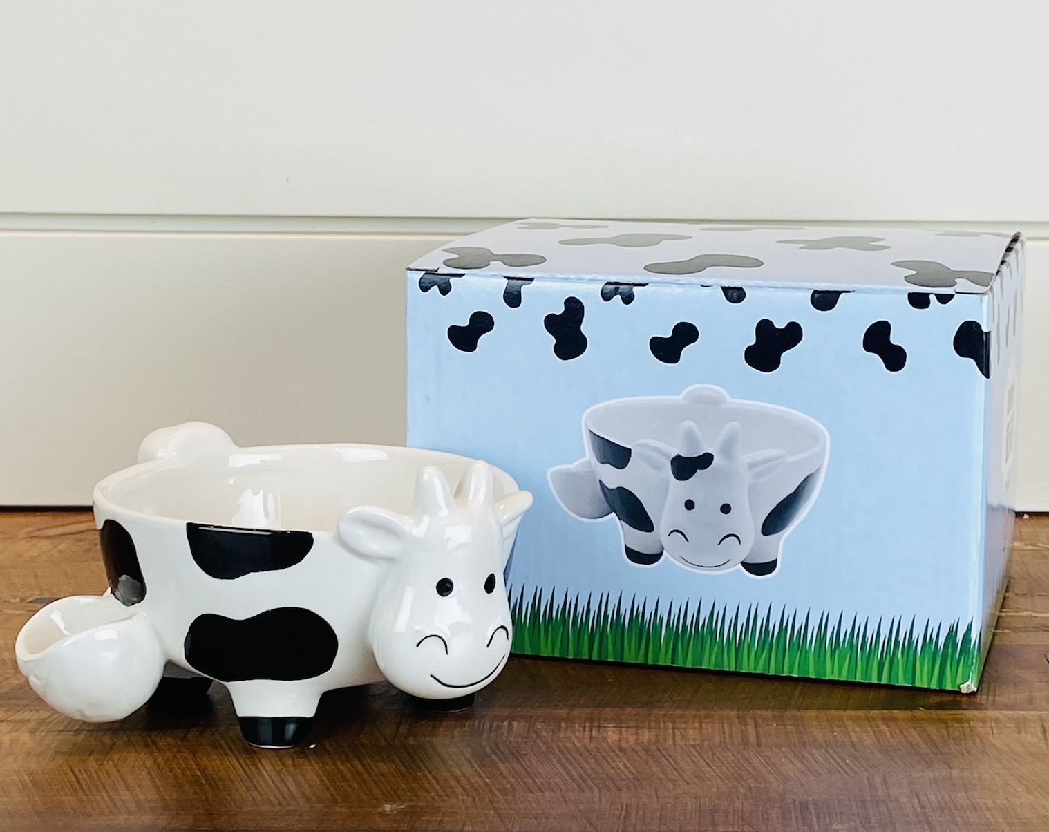 Cow Ceramic Bowl Pipe