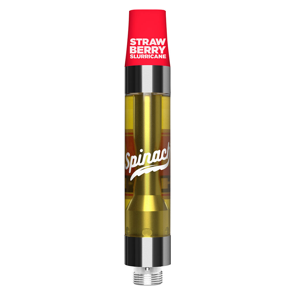 Spinach - Strawberry Slurricane 510 Thread Cartridge - Indica - 1.2g