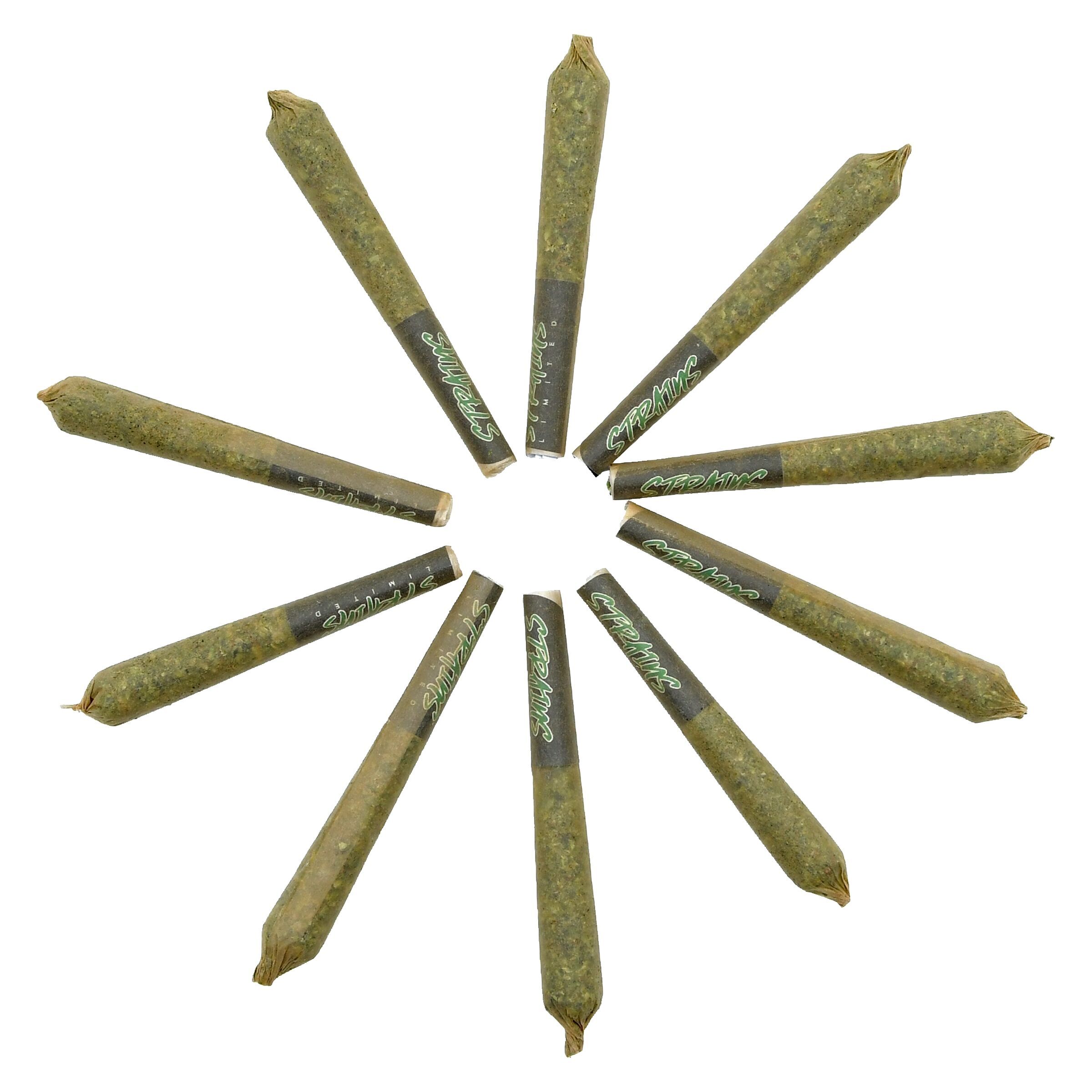 Strains Limited - JET Pack Pre-Roll - Hybrid - 5x0.5g