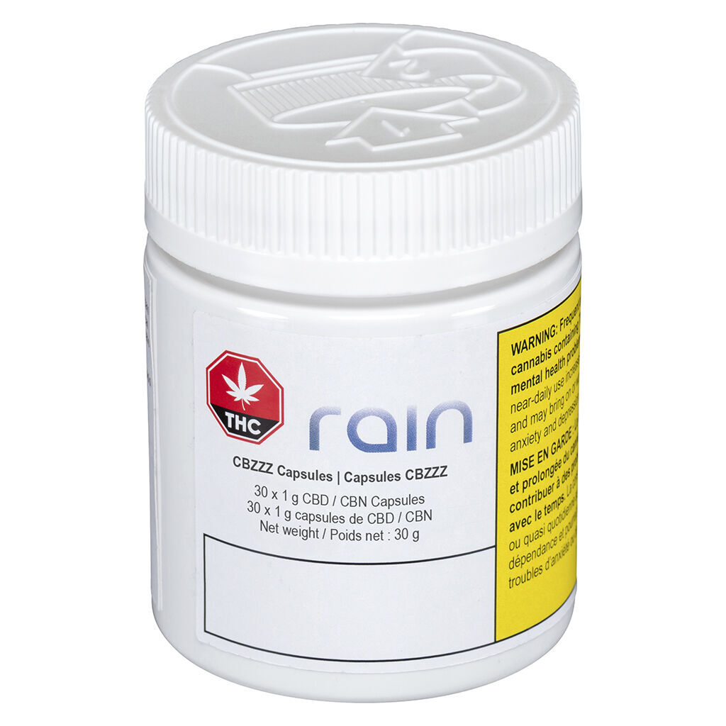 Rain Botanicals - CBZ Capsules - Blend - 30 caps