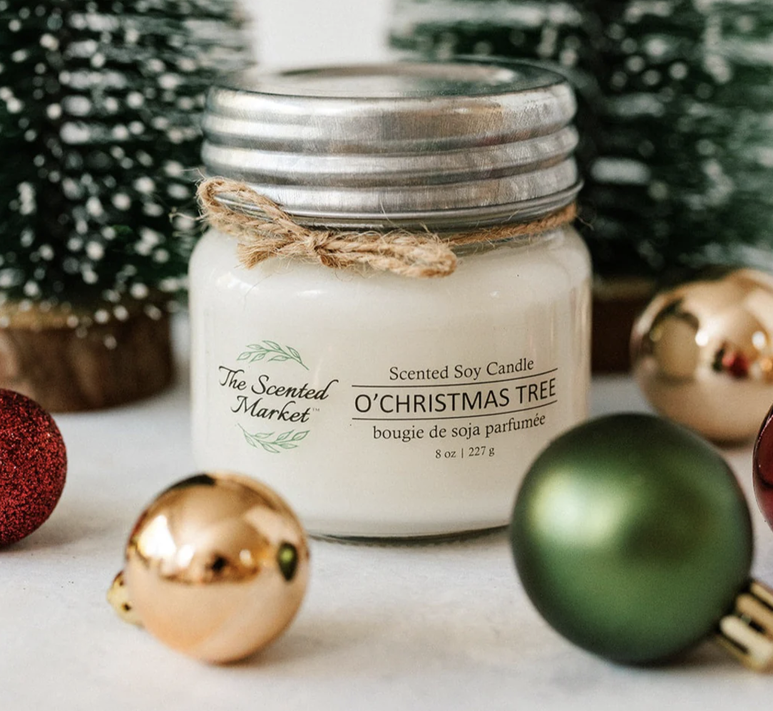 O'CHRISTMAS TREE Soy Wax Candle 8 oz