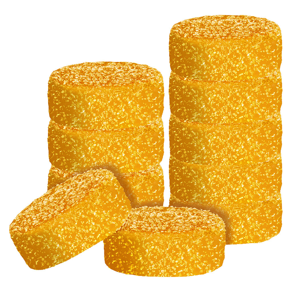 Sweet Tooth Cannfectionery Co. - Sour Peach Multipack Gummies - Hybrid - 10x1 Pack