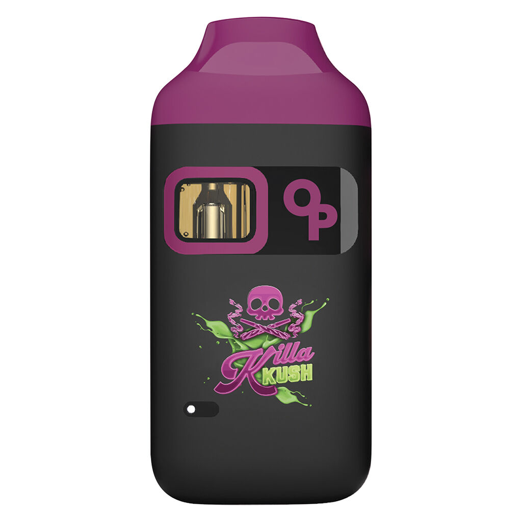 OP - Killa Kush Disposable Vape - Indica - 1g