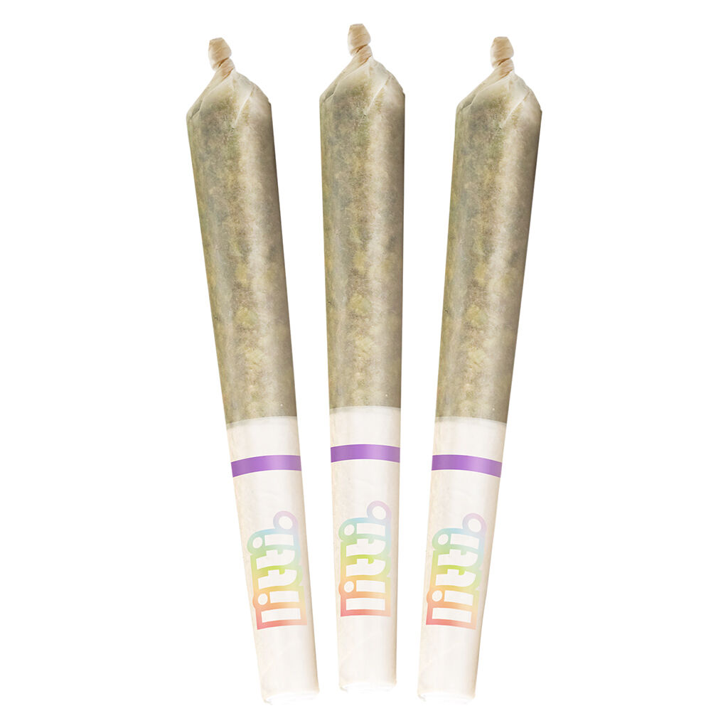 LITTI - Dope Af Vanilla Diamond Infused Pre-roll - Sativa - 3x0.5g
