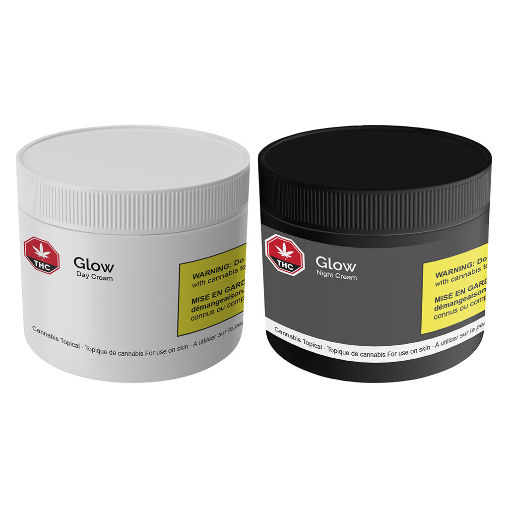 Glow - Day & Night Cream Combo Pack - Blend - 2x60g