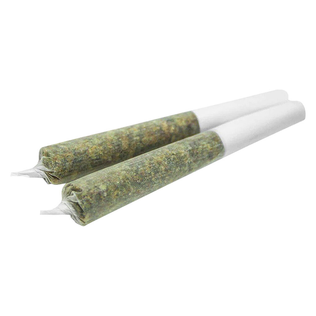 Dry Island - Papaya x Blue Power Pre-Roll - Indica - 2x0.5g