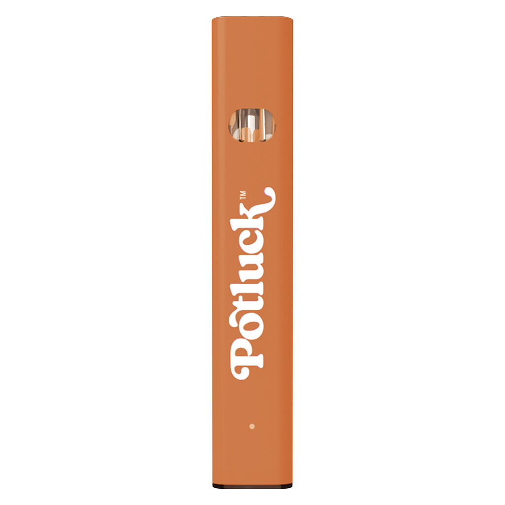 Potluck - Tangerine Sunrise CBG Disposable Vape - Sativa - 1g