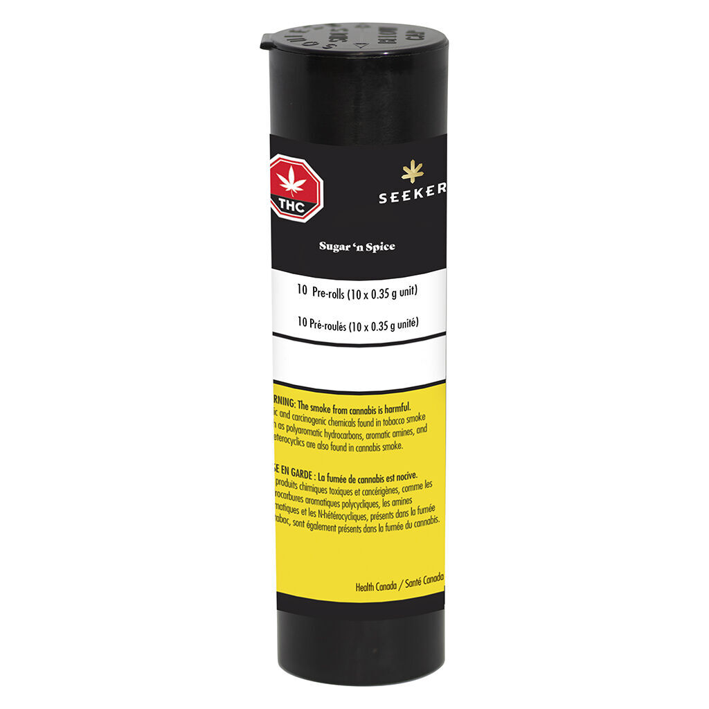 SEEKER - SUGAR N' SPICE Pre-Roll - Indica - 10x0.35g