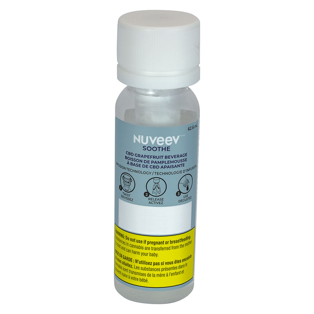 Nuveev - Soothe CBD Grapefruit Beverage - 1x62.6ml