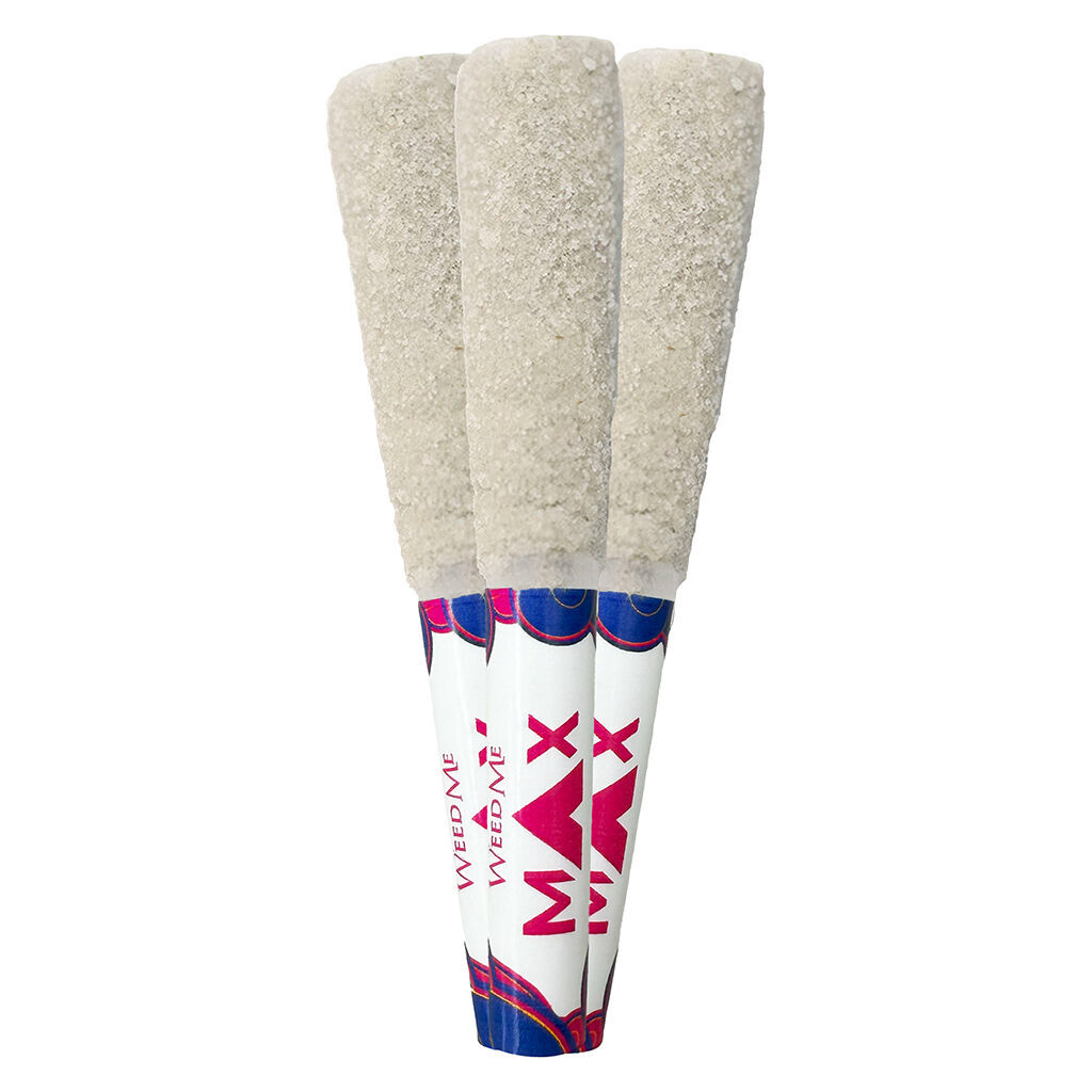 Weed Me Max - THCa2 Lemon Lime Infused Pre-Roll - Indica - 3x0.5g