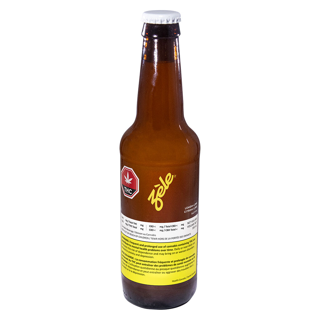 Zele - Lemon-Lime Sativa Craft Soda - 0014 - 355ml