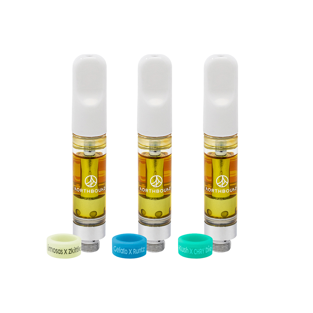 Northbound Cannabis - THC Variety Pack 510 Thread Cartridge - Blend - 3x0.4g