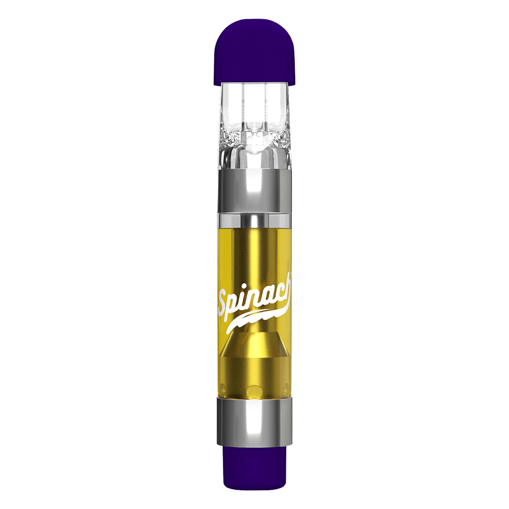 Spinach FEELZ - Blackberry Kush CBN (Deep Dreamz) 510 Thread Cartridge - Indica - 1g