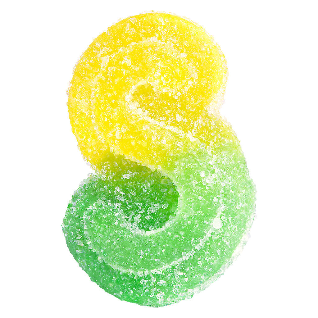 SOURZ by Spinach - Fully Blasted Mango Lime 1:1 CBC THC Gummies - Sativa - 10x1 Pack