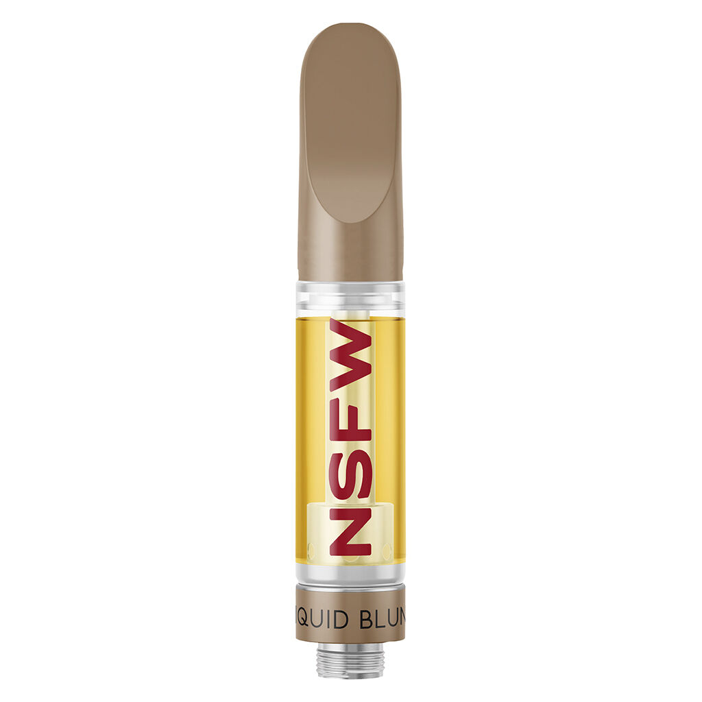 Adults Only - Banana Kush NSFW Liquid Blunt Cartridge 510 Thread Cartridge - Sativa - 1g