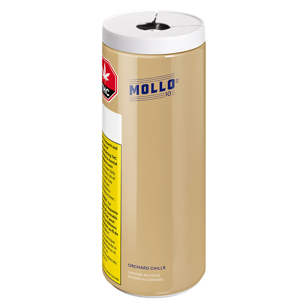 MOLLO - Orchard Chill’r 10mg THC + 10mg CBG - Blend - 355ml