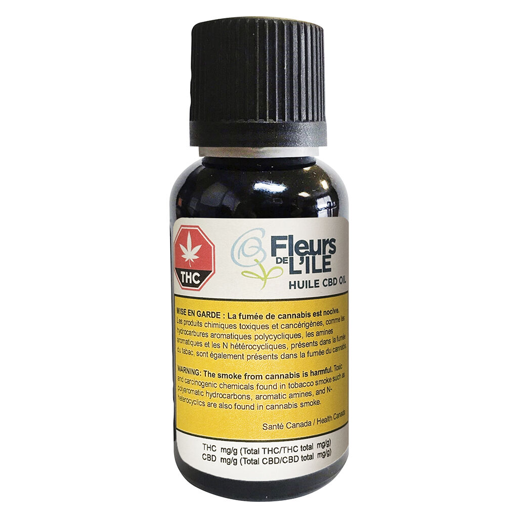FLEURS DE L'ÎLE - CBD Oil - Hybrid - 30ml