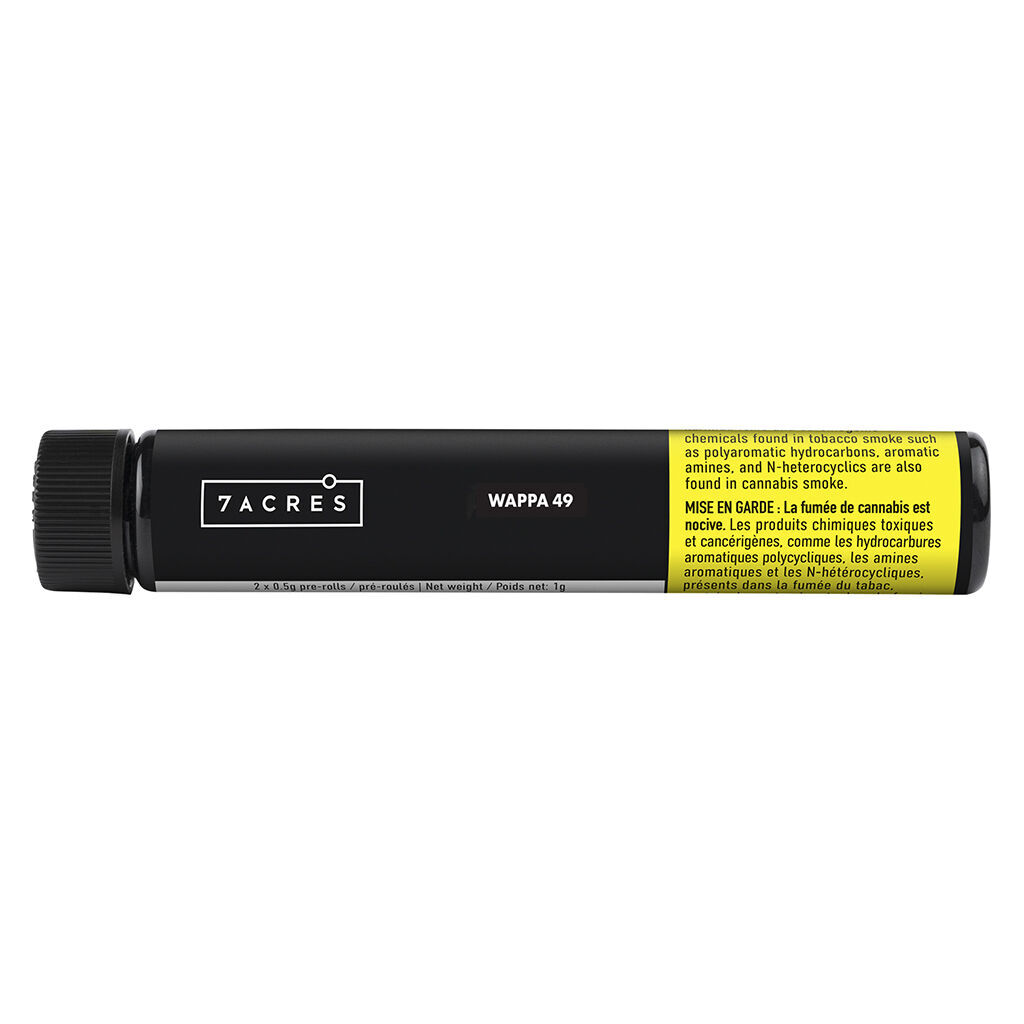 7ACRES - Wappa 49 Pre-Rolls - 7ACRES - Wappa 49 - 2x0.5g