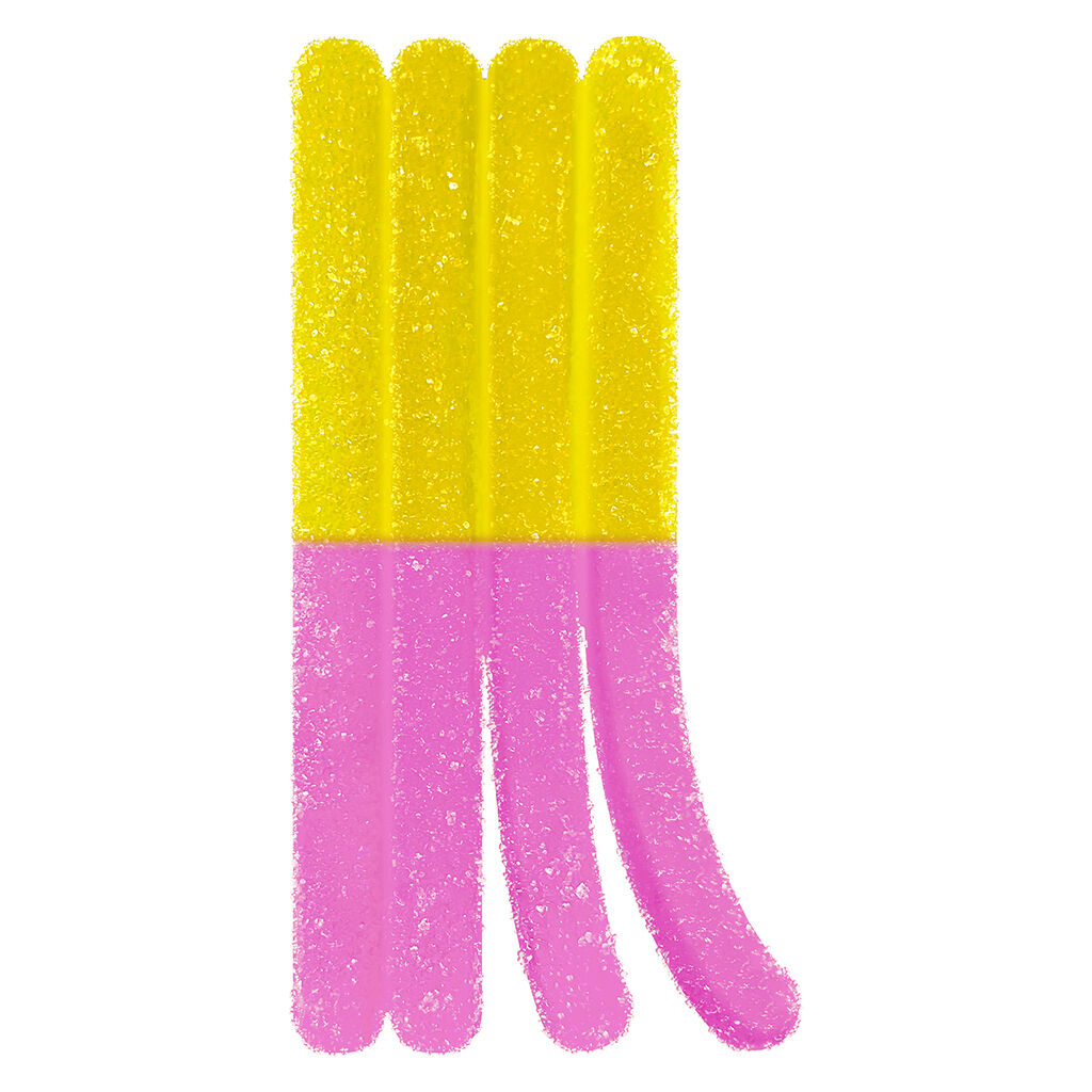 StikiStix - 100 CBD Pink Lemonade Punch Gummy - Hybrid - 1 Pack