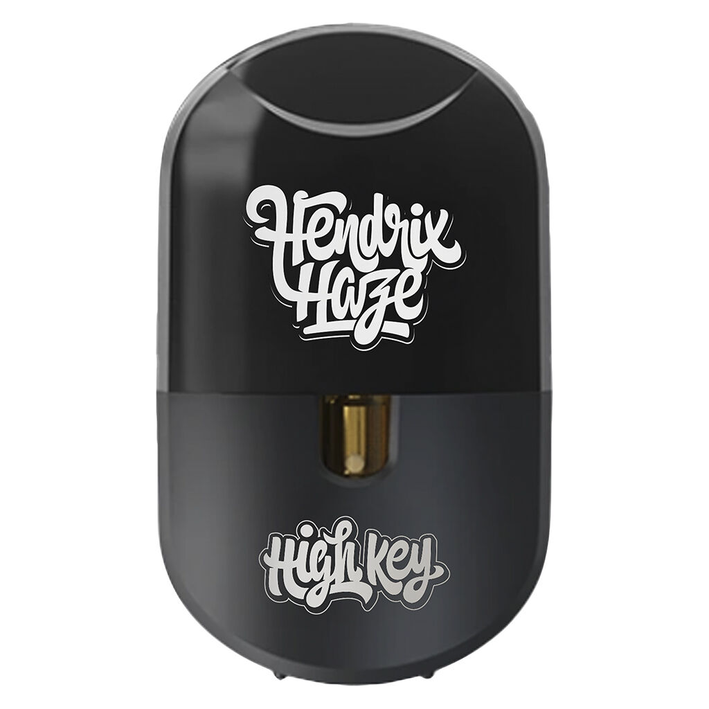 High Key - Hendrix Haze Live Resin Liquid Diamond All-In-One - Sativa - 1g