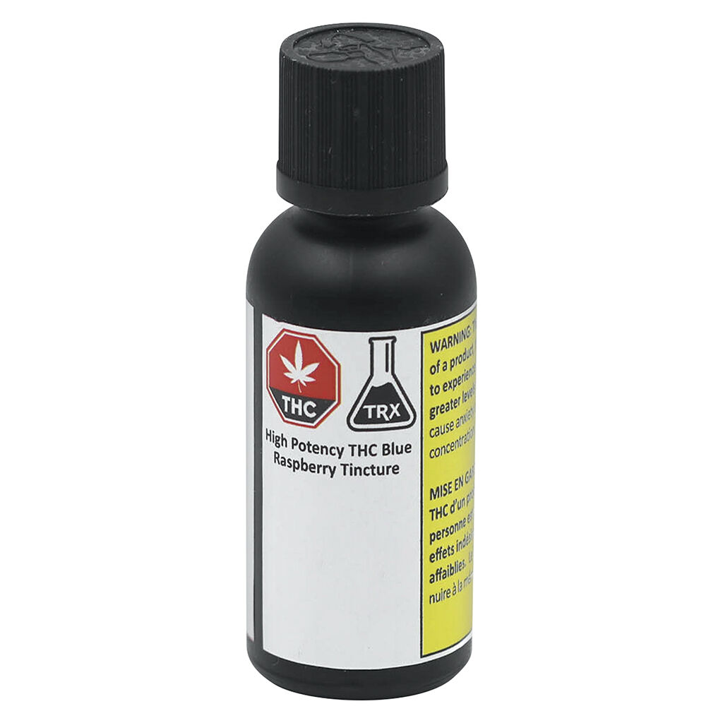 TRX - High Potency THC Blue Raspberry Tincture - 30ml