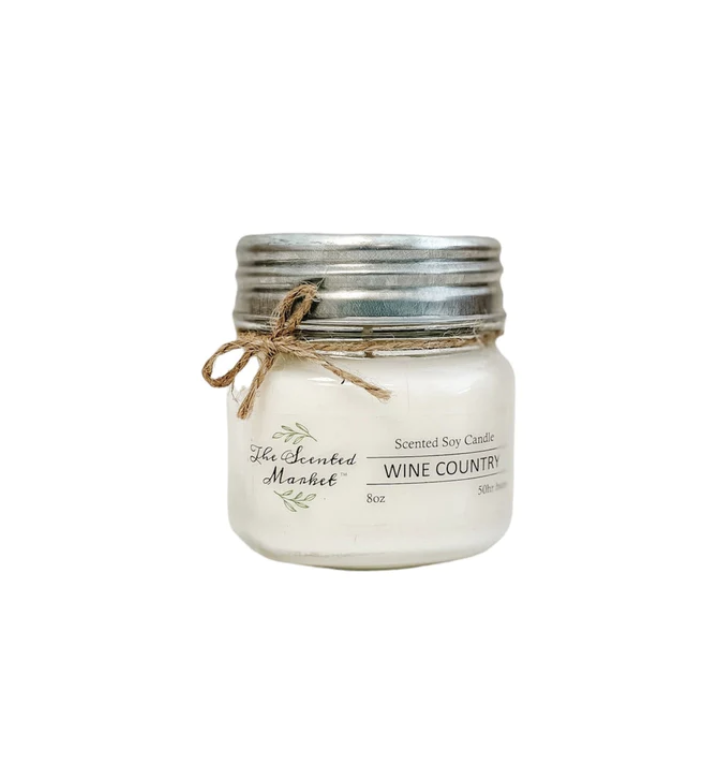 Signature WINE COUNTRY Soy Wax Candle 8 oz