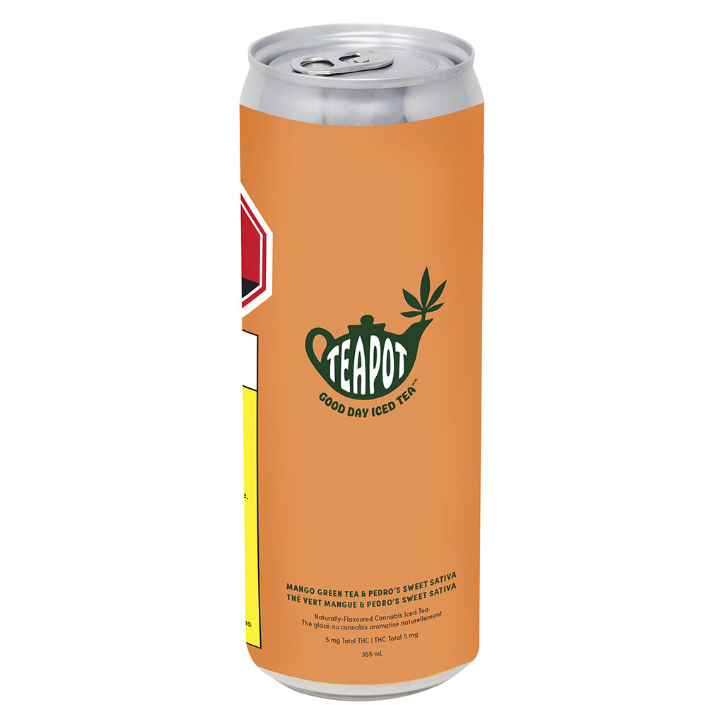 TeaPot - Good Day Iced Tea Mango Green Tea - Sativa - 355ml