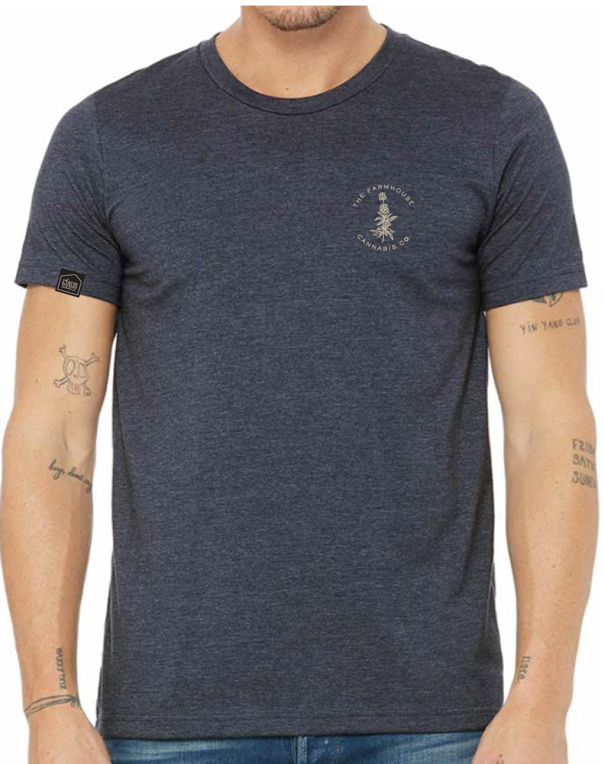 Farmhouse t-shirt - heather navy