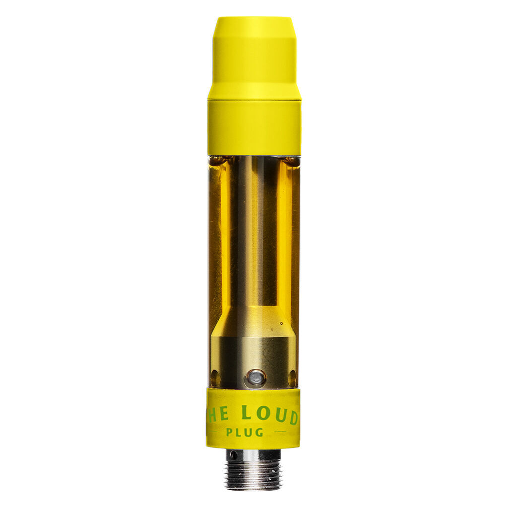 The Loud Plug - Lemon GLTO Live Resin 510 Thread Cartridge - Indica - 1g