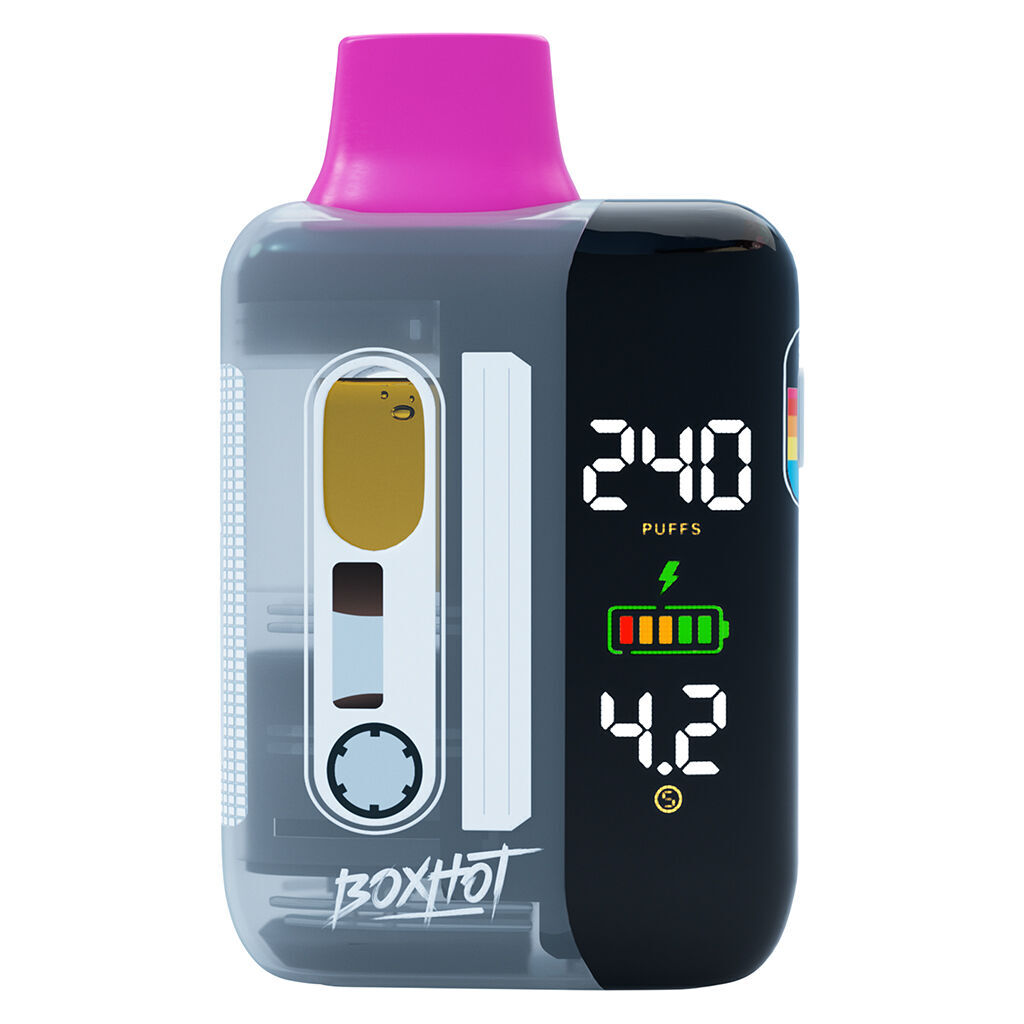 BOXHOT - Pink Kush Liquid Diamond Charged AIl-In-One Vape - Indica - 1g