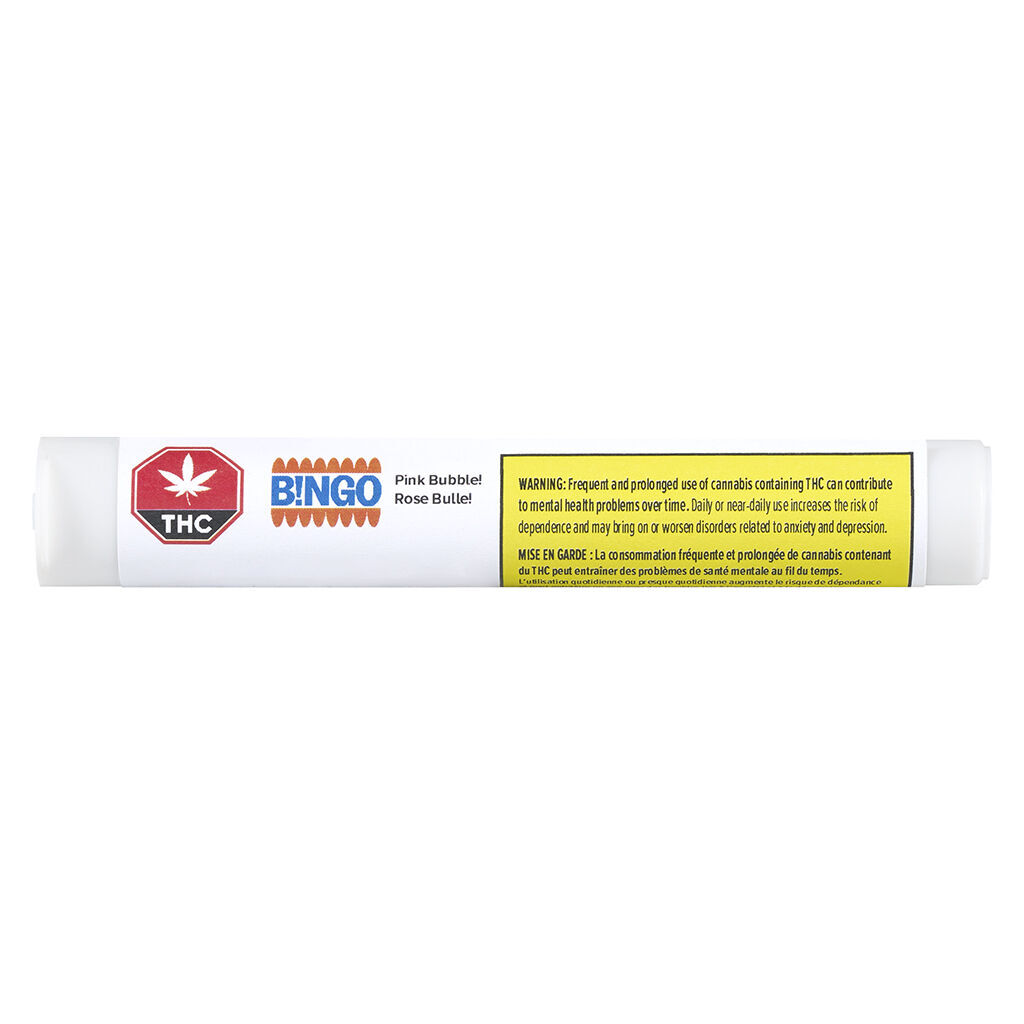 B!NGO - Pink Bubble! 510 Thread Cartridge - Blend - 1g