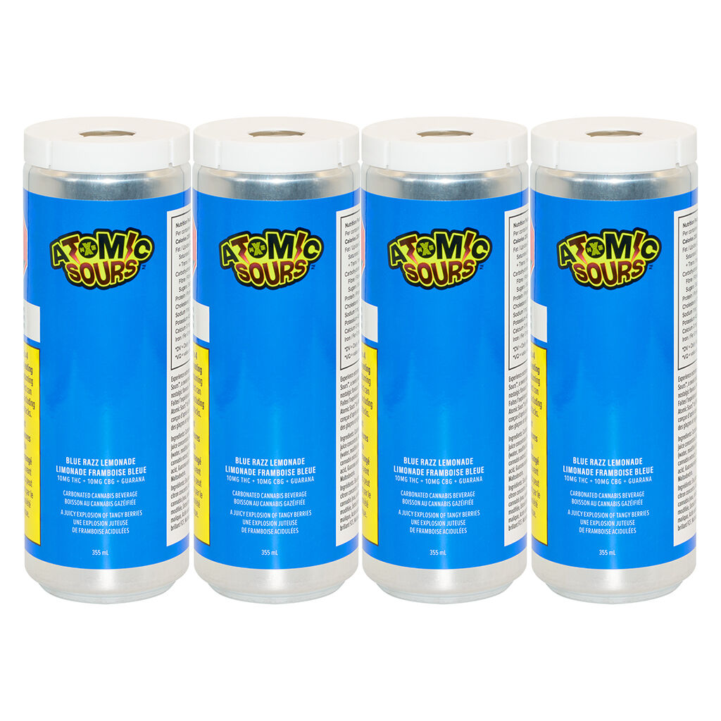 XMG Atomic Sours - Blue Razz Lemonade - Hybrid - 355ml