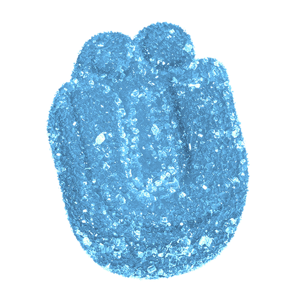 Super Sours by Chuz - 1:1 Blue Blastberry Super Sours Soft Chews - Blend - 4 Pack
