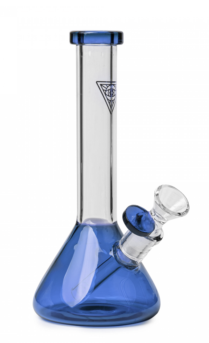 8" Midge Mini Beaker - Sapphire Blue