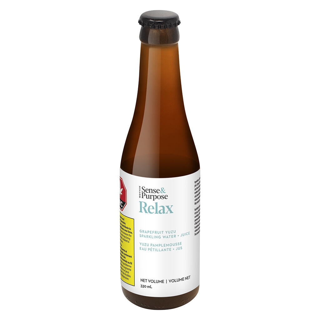 Sense & Purpose - Relax: Grapefruit Yuzu Sparkling Water & Juice