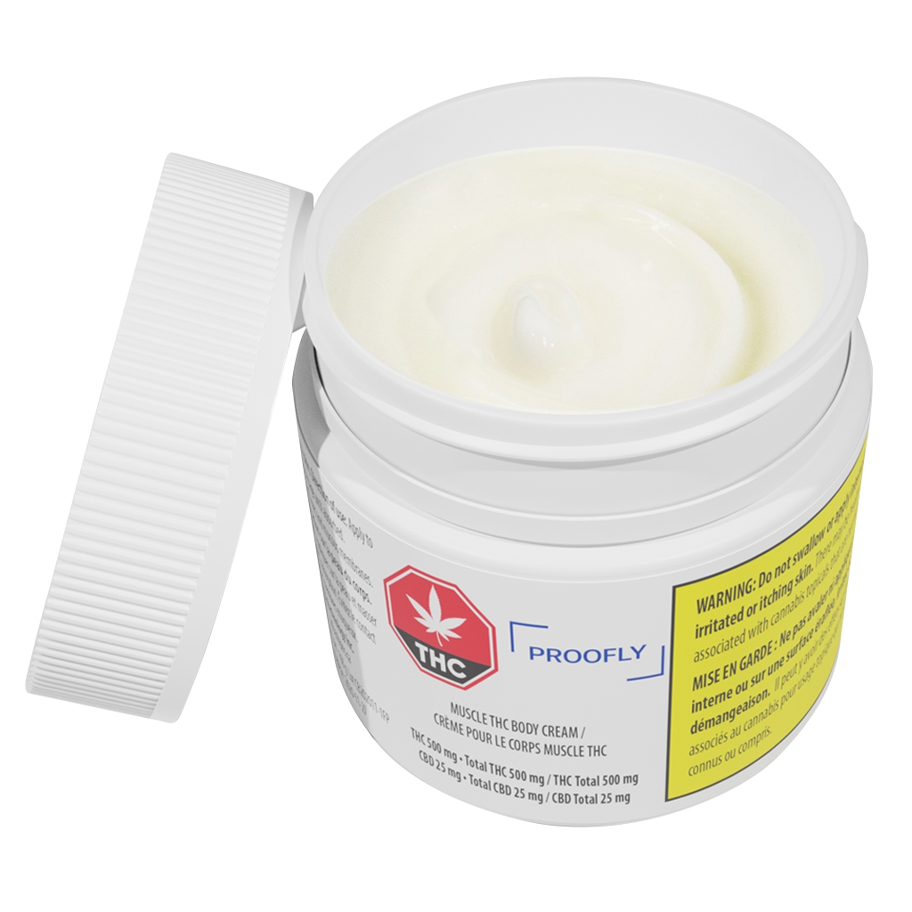 Proofly - Muscle THC Body Cream - Sativa - 100g