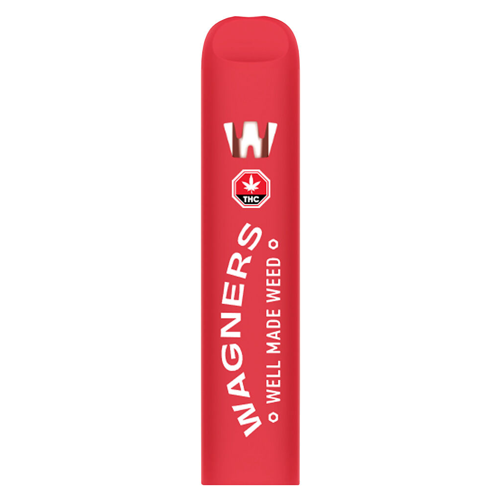 Wagners - Cherry Jam AIO Disposable Distillate Vape Pen - Hybrid - 1g