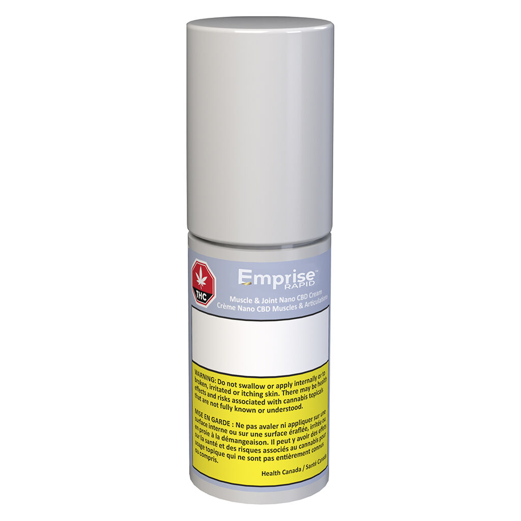 Emprise RapidRelief - Muscle & Joint Nano CBD Cream - Hybrid - 30g
