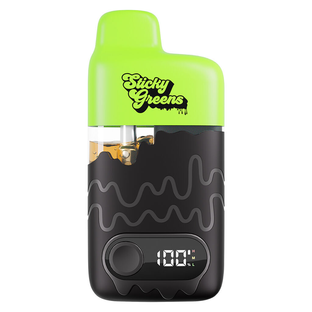 Sticky Greens - Alien Limeheads Dripbar AIO - Sativa - 0.95g