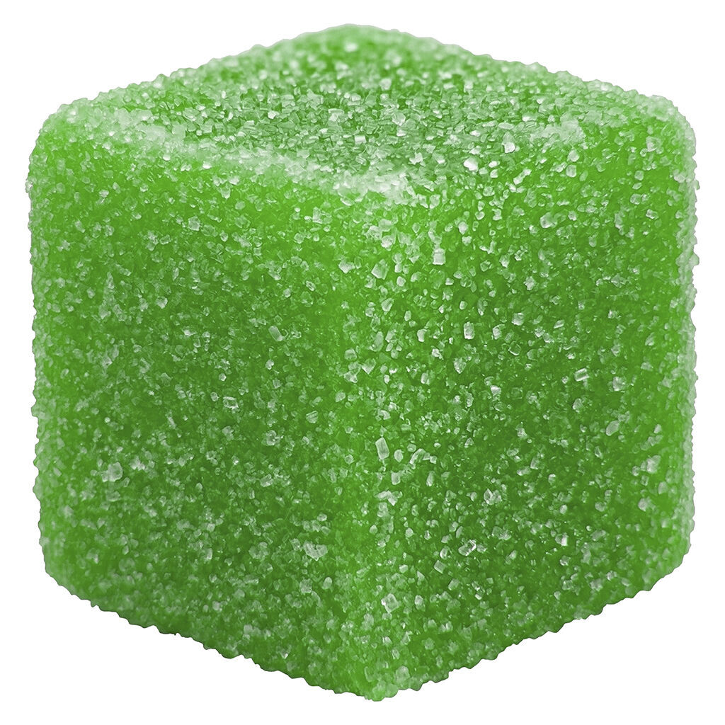 CUBES - Green Apple Live Rosin Gummy - Hybrid - 1 Pack