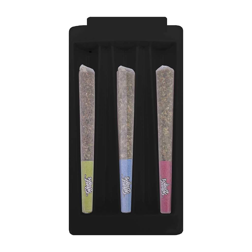 Ghost Drops - The Triple Threat Pre-Rolls - Hybrid - 3x0.5g