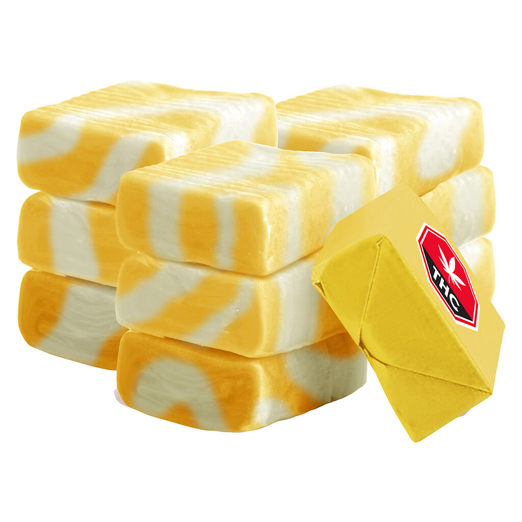 Twiddles - 100 THC Multipack Live Rosin Twisted Lemon Cream - Hybrid - 10x1 Pack
