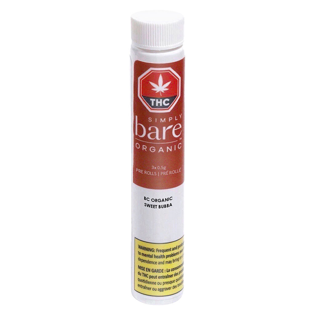Simply Bare- BC Organic Sweet Bubba- 3 x 0.5g