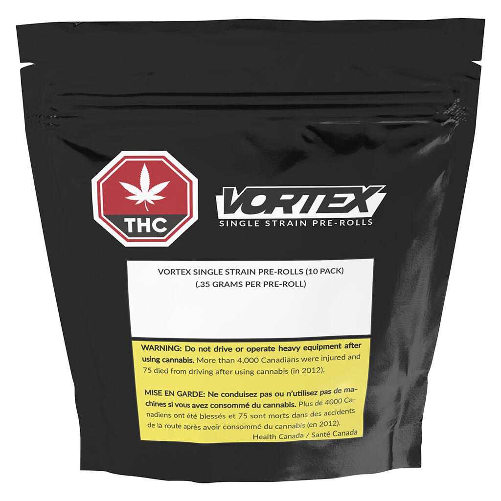 Vortex - Single Strain Pre-Roll - Hybrid - 10x0.35g